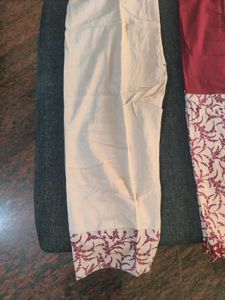 Rust orange Maroon &amp; Beige Suit Set
