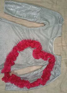 Sparkly Heart Tunic &amp; Jeans Set