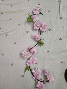 Decorative Mirror with Floral Garland
