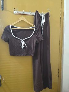 Chic Brown Co-ord Set