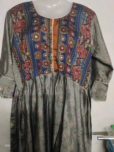 Untouched|PLUSS Sized|Branded Ethnic Midi Dress