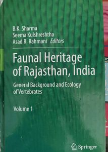 Faunal Heritage Of Rajasthan-Life Science