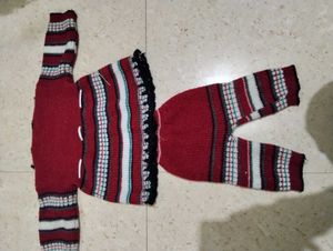 Cozy Striped Knit Set