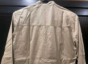 Elegant beige Long shirt 👕