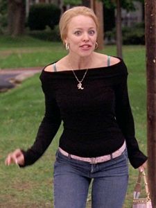 🧸REGINA GEORGE INSPIRED OFF SHOULDER TOP 🩷💅🏻