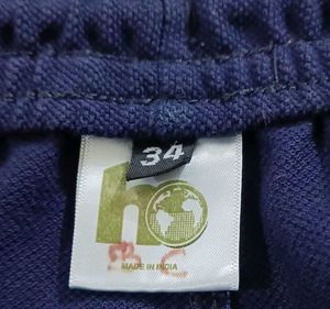 Men's Navy Blue College Shorts