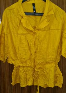 Yellow Tunic Top