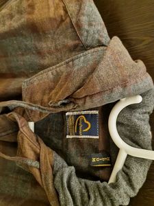Sale! Hooded Plaid Shirt