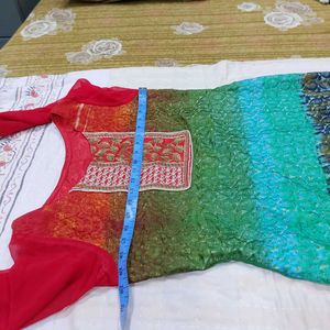 Vibrant Print Kurta Set with Pants