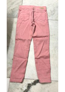 Lotus High Waist Pink Denim Jeans | Waisst 28