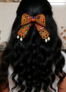 Traditional Embroidered Hair Clip