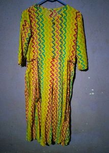 Colorful Printed Kurta