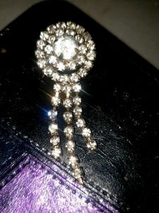 Sparkling Rhinestone Brooch