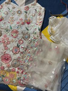 Heavy Work Sharara Suit
