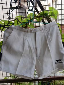 Shiv Naresh White Sports Shorts