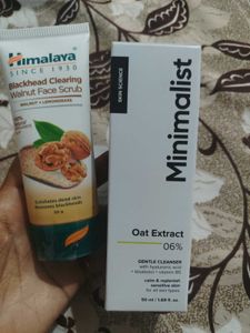Himalaya Walnut Face Scrub & Minimalist Cleanser
