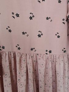 Cute Pink Floral Maxi Dress