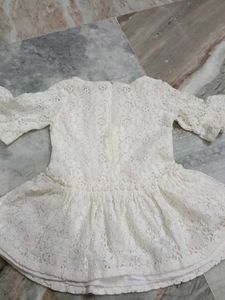 Beautiful White Lace Dress