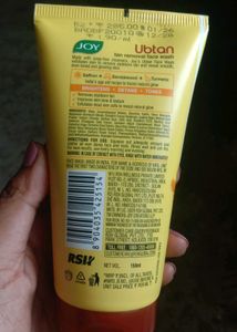 JOY Ubtan Tan Removal Face Wash