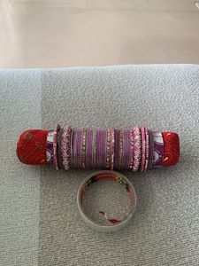 Fixed Price Brand New Pink Bangle Set