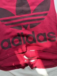 Adidas Printed Distressed Top