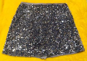 Sparkly Sequin Mini Skirt