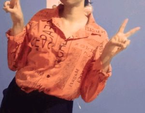 Alphabets Printed Shirt