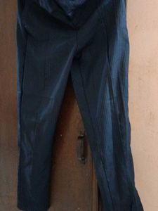 Blue White Stripped Trouser Formal Wear