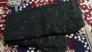 ❗ Black Sequined Saree❗