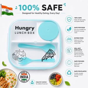 Hungry Lunch Box with Utensils
