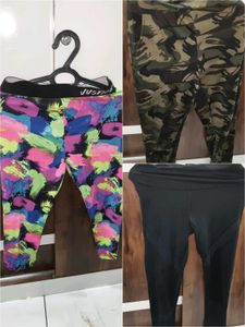 Vibrant Abstract Print Leggings