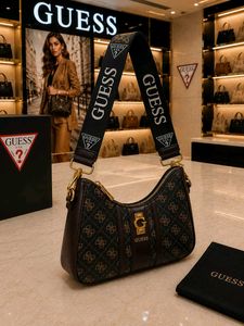 Guess Black Hobo Bag