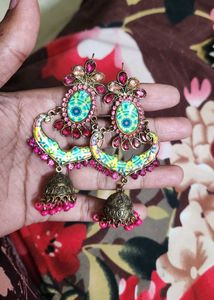 Elegant combo Jhumka Earrings