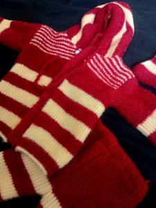 Cozy Striped Knit Sweater