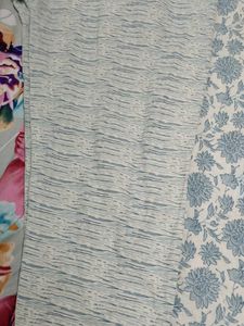 Floral Print Cotton Kurta
