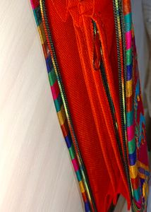 Beautiful Multicolored Peacock Purse