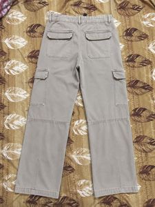 Stylish Grey Cargo Pants