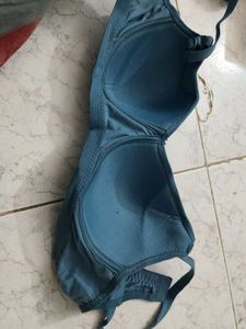 Teal Padded Bra