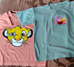 Pack of 2 Graphic T-Shirts
