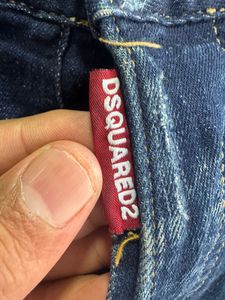 DSQUARED2 Paint Splitter Distressed Washed Jeans