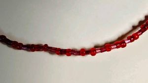 Red Beaded Bracelet- Restocked