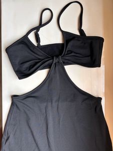 Urbanic Chic Black Cutout Maxi Dress