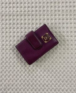 MCM Purple Bifold Wallet