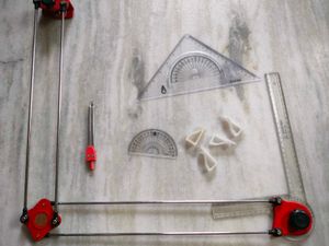 Drafting Board and Accessories Set