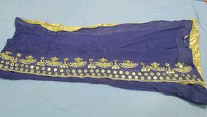 Embroidered Mirror Work Dupatta