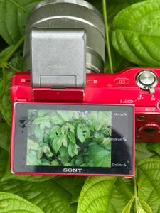 Sony Alpha Nex 1 Camera - Red