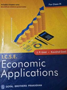 I.C.S.E. Economic Applications Book
