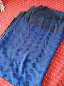 Reversible Paisley Print Saree