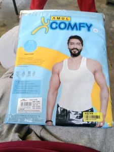 Amul Comfy Men's Cotton Vest (Sleeveless) | 2 Piec