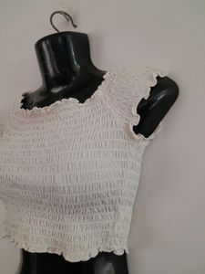 Off White Crop Top (Women's)